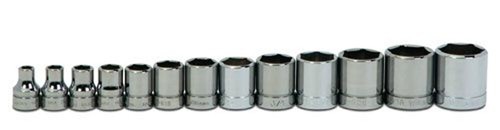 13pc drive point 1 - drive, 1/4"-